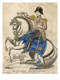 Napoleon Bonaparte I on His Horse Giclee Print by M.s. Kett