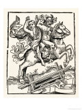 The Witch of Berkeley Said by William of Malmesbury to Have Been Exhumed by Her Friend the Devil Giclee Print by Schedel's Nurnberg