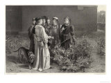 Picking the Roses Giclee Print by Heath Picking the Roses Giclee Print by Heath