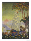 He Lies Sleeping Under an Apple Tree reproduction procédé giclée par Mackenzie 