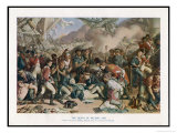 Nelson Struck and Killed Giclee Print by Daniel Maclise