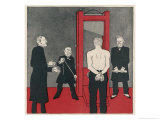 The Terms of the Versailles Treaty are Equivalent to Sending Germany to the Guillotine reproduction procédé giclée par Thomas Theodor Heine