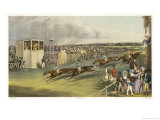 The Last Race Meeting Attended by William IV Giclee Print by R.g. Reeve
