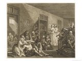 Scene in Bedlam Asylum Giclée-tryk af William Hogarth Scene in Bedlam Asylum Giclée-tryk af William Hogarth
