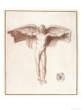 Icarus with a Quite Inadequate Pair of Wings Giclee Print by Peiresc 