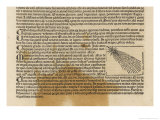 Halley's Comet is Widely Seen as a Threatening Sign from Heaven Giclee Print by Meisterlin's Nurnberger