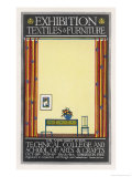 Furniture Exhibition Giclee Print by Edgar Rustworth