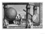 Claudius Ptolemaius at Alexandria Observatory Giclee Print by A. Plante
