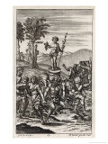 Country Folk Celebrate a Festival in Honour of the God of Wine: Bacchus Lámina giclée por Michael van der Gucht Country Folk Celebrate a Festival in Honour of the God of Wine: Bacchus Lámina giclée por Michael van der Gucht