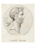 Gaius Julius Caesar Roman Emperor reproduction procédé giclée par Sophie Harding