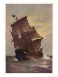 The Mayflower Giclee Print by Marshall Johnson