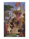 King John Pressured by the Barons and Threatened with Insurrection Giclee Print by Ernest Normand
