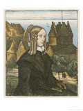 Annette Von Droste-Hulshoff German Writer Giclee Print by Wilhelm Schulz