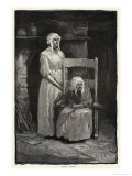 Marie Laveau the Queen of the Voodoos at New Orleans in the Last Year of Her Life Giclee Print by Edward Windsor Kemble