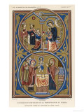 Jesus Receives the Gifts of the Magi Giclee Print by Ronjat 