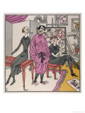 Three Emancipated Women of Post-WWI Germany Giclee Print by F. Schilling