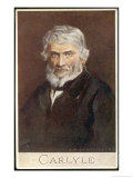 Thomas Carlyle Scottish Philosopher and Historian Giclee Print by C.w. Quinnell