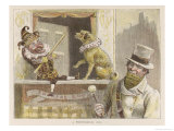Punch with Toby the Dog Giclee Print by Emily Lees
