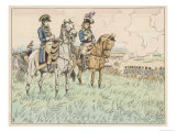 At the Battle of Marengo Desaix Thinks It's Too Late for Victory Reproduction procédé giclée par Job 