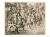 Threatened with Excommunication by the Pope Luther Travels to Worms Lámina giclée por Gustav Konig Threatened with Excommunication by the Pope Luther Travels to Worms Lámina giclée por Gustav Konig