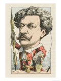 Andre Gill (Real Name: Gosset de Guines) French Caricaturist Giclee Print by Moloch 