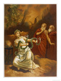 The Oracle of Delphi in Her Sacred Trance Giclee Print