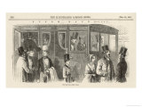 First Class Passengers Giclee Print by John Leech