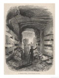 Catacombs Romec Giclee Print by Rouargue 