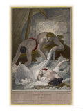 Aemilia and Dromio are Saved from the Sea Giclee Print by J. Neagle