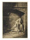 The Bride of Lammermoor' Lucy's Madness Giclee Print by H. Macbeth Raeburn