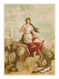 Depicted as Patroness of the Arts and Sciences Including Those of Magic Giclee Print