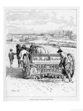 Drilling Barley Reproduction procédé giclée par Gunning King