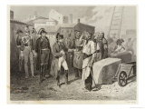 Napoleon I in Exile Giclee Print by J. Rose