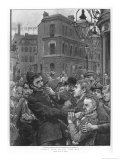 Constable in Trouble Giclee Print by H.m. Paget