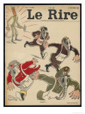 The Spectre of Communism Terrifies the Rest of Europe Giclee Print by Roger Roy