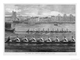 The Boat Race, Ready to Start Giclee Print by Harry Payne