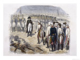 Capitulation of Ulm after Being Out-Manoeuvred by Napoleon Giclee Print by Raffet 