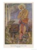 He Contends with the Priests of Baal, and of Course Out- Magics Them! Giclee Print by Evelyn Paul