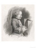 Wolfgang Amadeus Mozart, age of Seven, Giclee Print