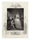 Lady Jane Grey Declining the Crown Giclee Print by J. Rogers