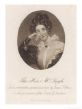 Augusta Leigh Half-Sister of Byron Giclee Print by James Holmes Augusta Leigh Half-Sister of Byron Giclee Print by James Holmes