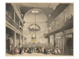Service in the Roman Catholic Chapel Lincoln's Inn Fields London Giclee Print by Rowlandson & Pugin 