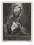 Agamemnon is Deluded by a Vision Appearing Under the Form of Nestor Giclee Print by James Heath