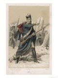 Michel Marshal Ney Prince de la Moskova French Military Served in Russia Waterloo Giclee Print by F. Philippoteaux