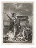 Patroclus Dons Achilles' Armour and Goes into Battle, Only to be Slain by Hector Giclee Print by Henry Singleton