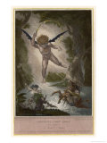 A Midsummer Night's Dream, Puck a Sprite Giclee Print by James Parker
