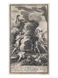 Achilles Attacks Hector Giclee Print by Kirkalt 
