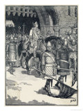 Odo of Bayeux Unable to Regain Power Conspires Against William II and is Exiled from England Giclee Print by H.m. Paget