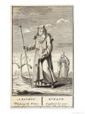 Greek Papa Blesses the Waters Dressed in His Pontifical Habit Giclee Print by Bernard Picart