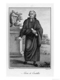 Etienne Bonnot de Condillac French Philosopher reproduction procédé giclée par Rados 